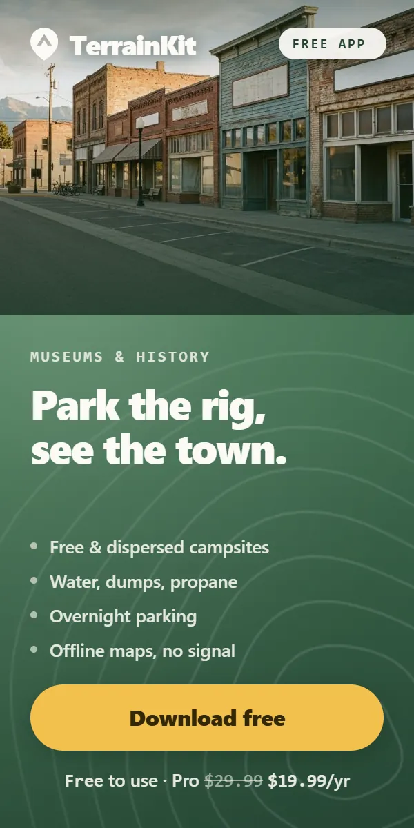 TerrainKit, the camping map app. Download free on Google Play.
